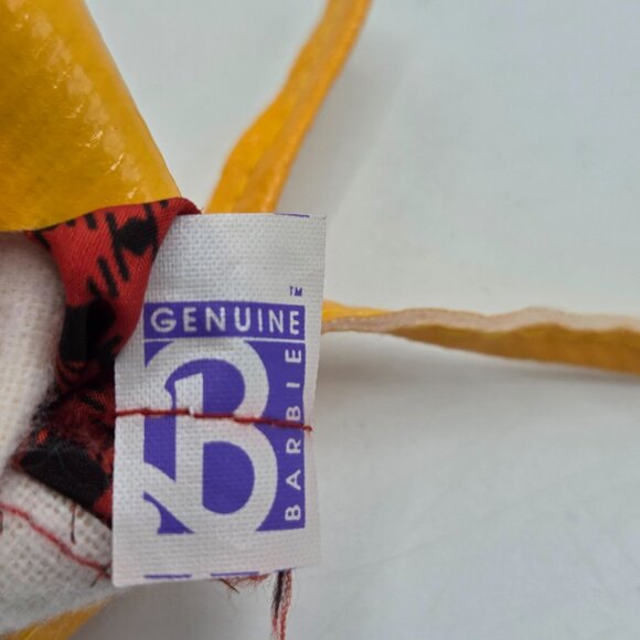 Vintage Barbie 1988 Fashion Clothes Set With Green Polka Dot Dress & Red Tatters - Picture 3 of 5